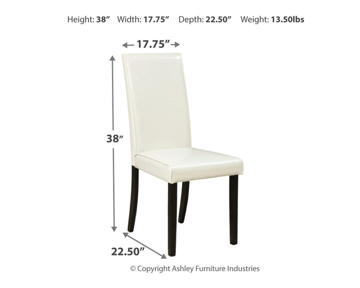 Kimonte Dining Chair - Pearl Silver (4)