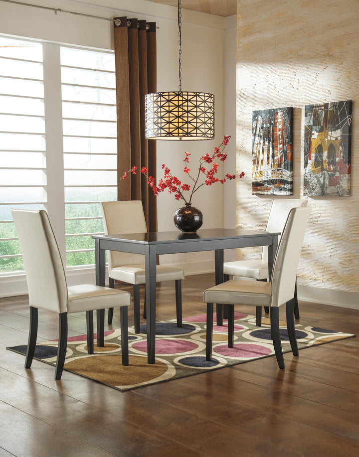 Kimonte Dining Chair - Pearl Silver (3)
