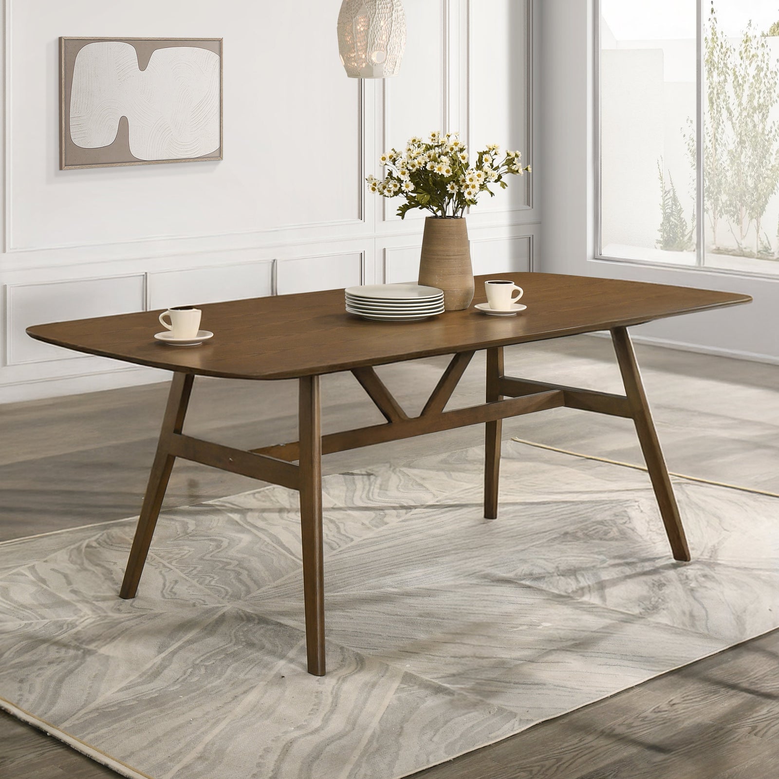 Miller 78" Dining Table Top-Walnut