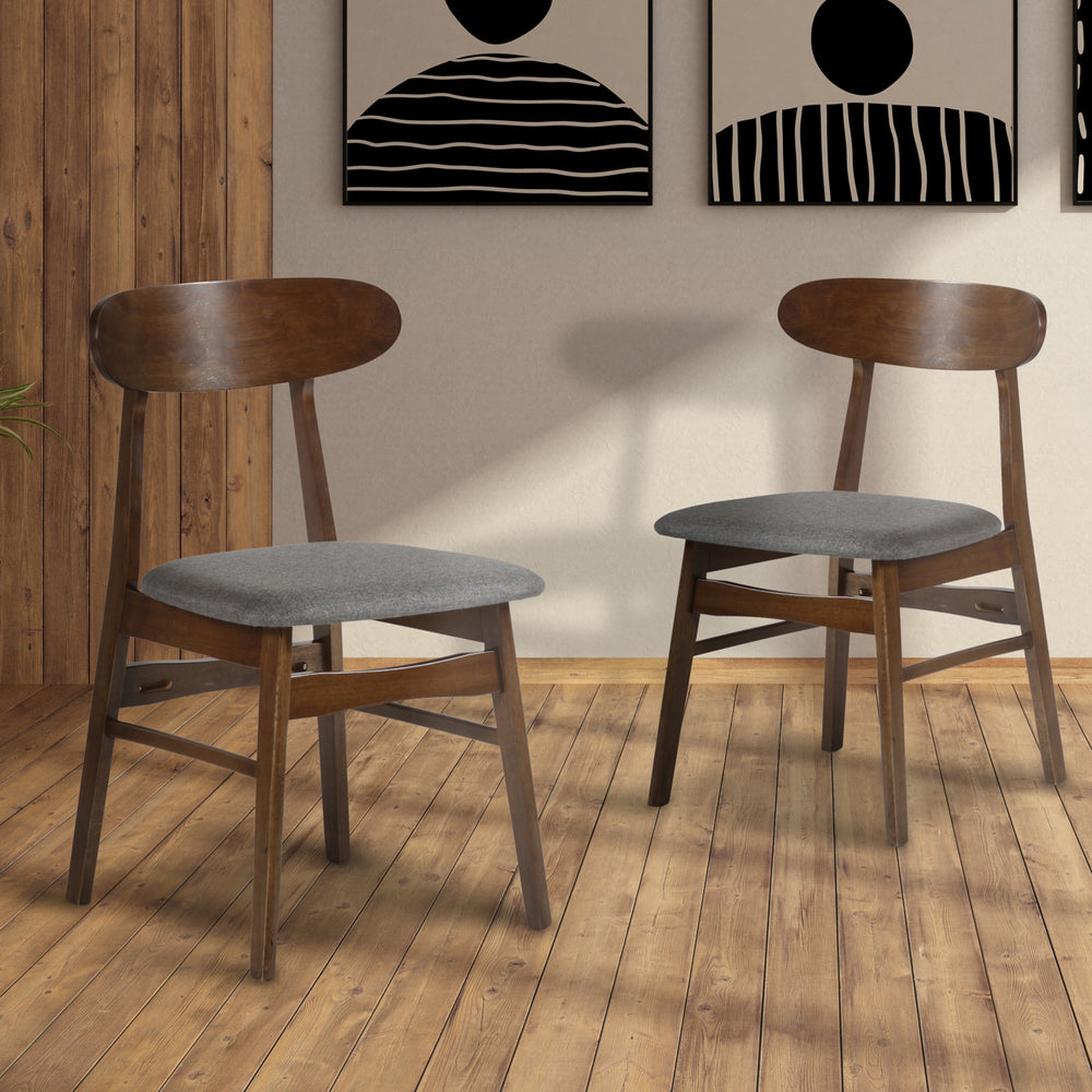 Morocco Dining Chair W/dark Gray Seat Cushion (2 Per Carton)