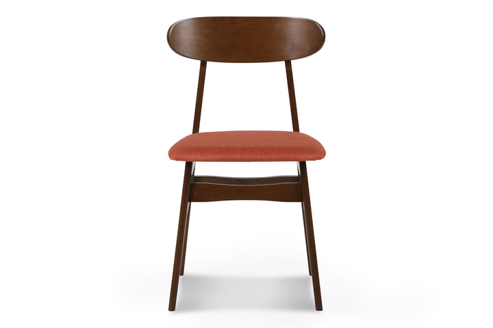 Morocco Dining Chair W/orange Seat Cushion (2 Per Carton)
