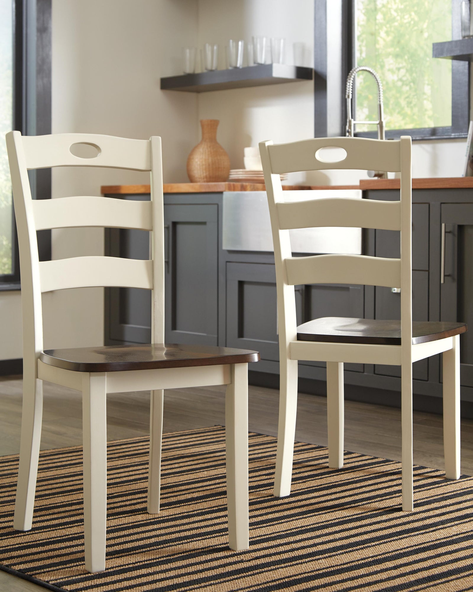 Woodanville Dining Chair - Light Brown (2)