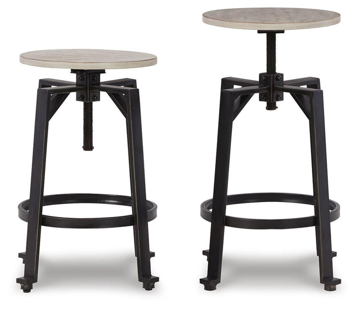 Karisslyn Counter Height Stool - Beige (1)