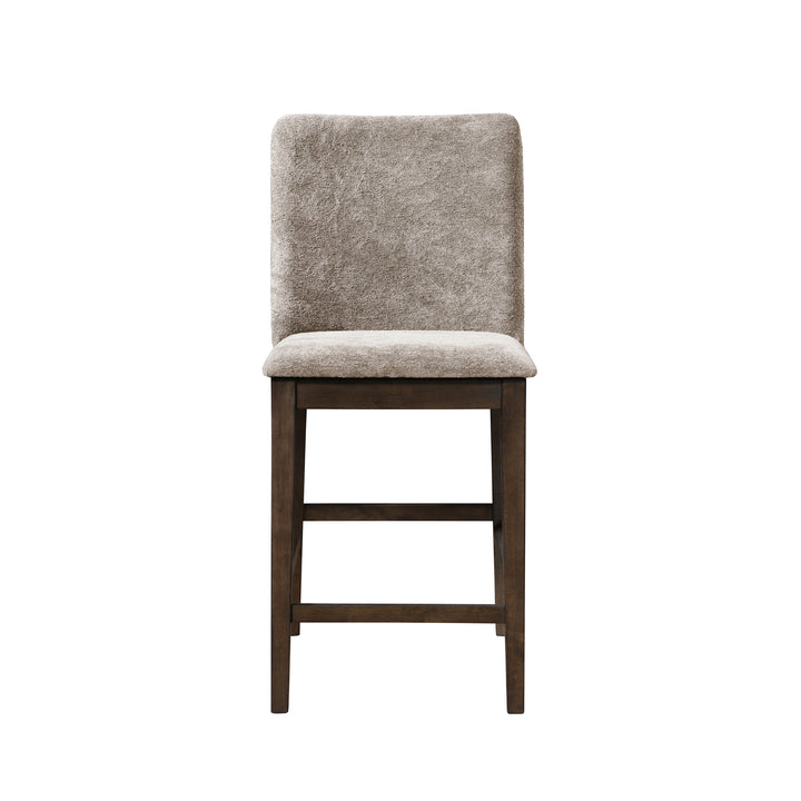 Kody Upholstered Counter Chair (2 Per Carton)-Cream
