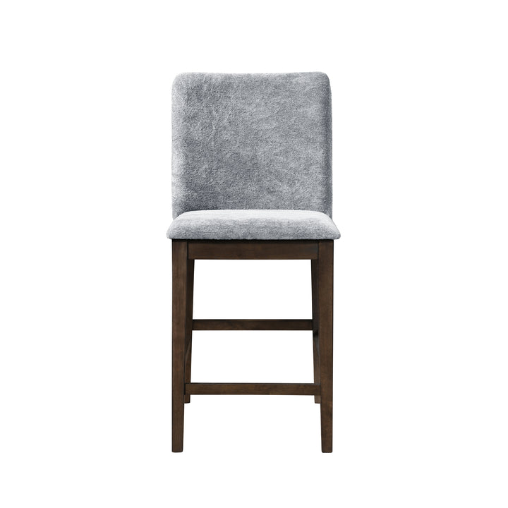 Kody Upholstered Counter Chair (2 Per Carton)-Stone Gray
