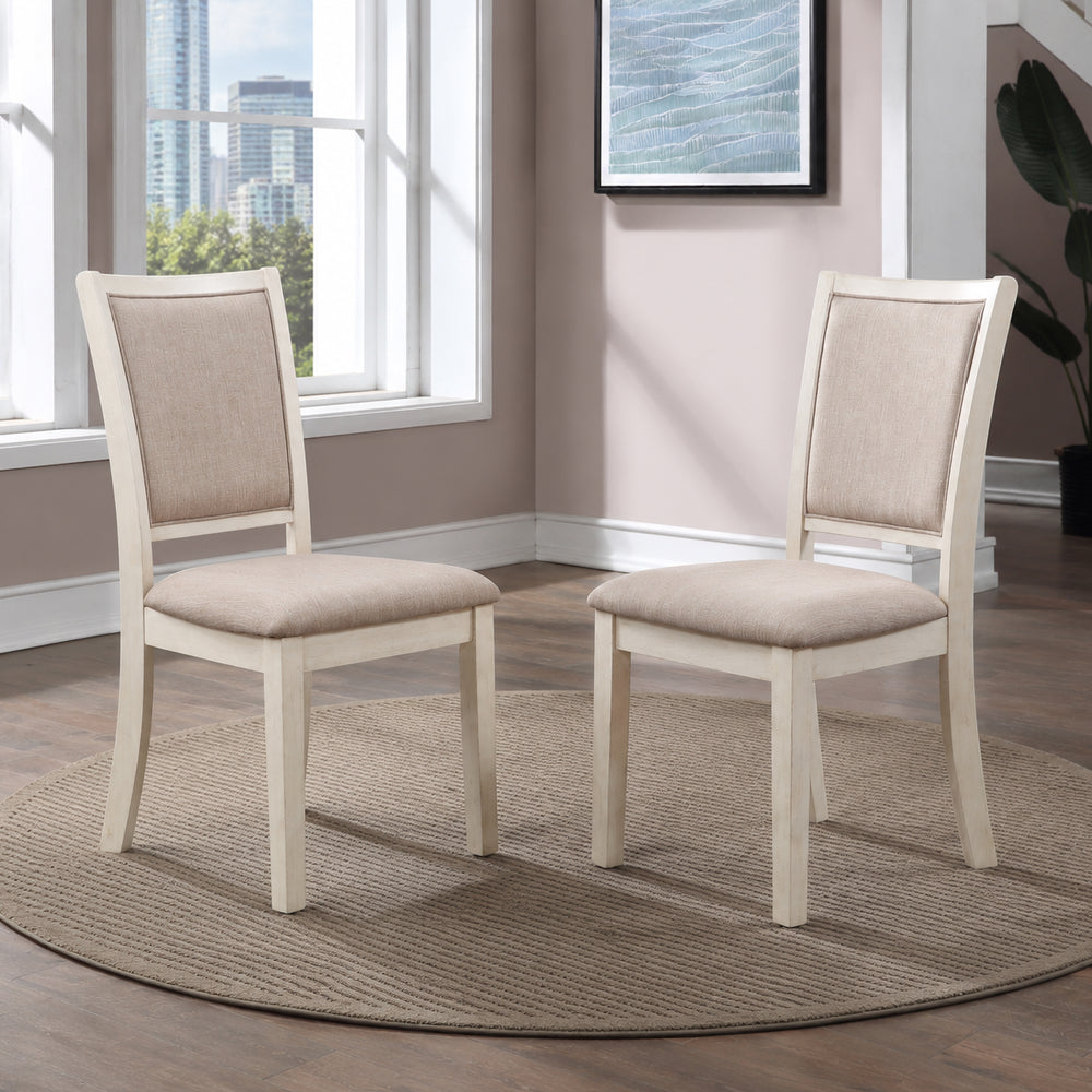 Amy Dining Chair (2/ctn)-Bisque
