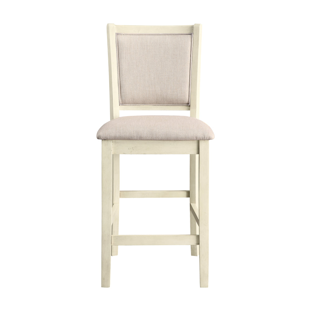 Amy Counter Chair (2/ctn)-Bisque