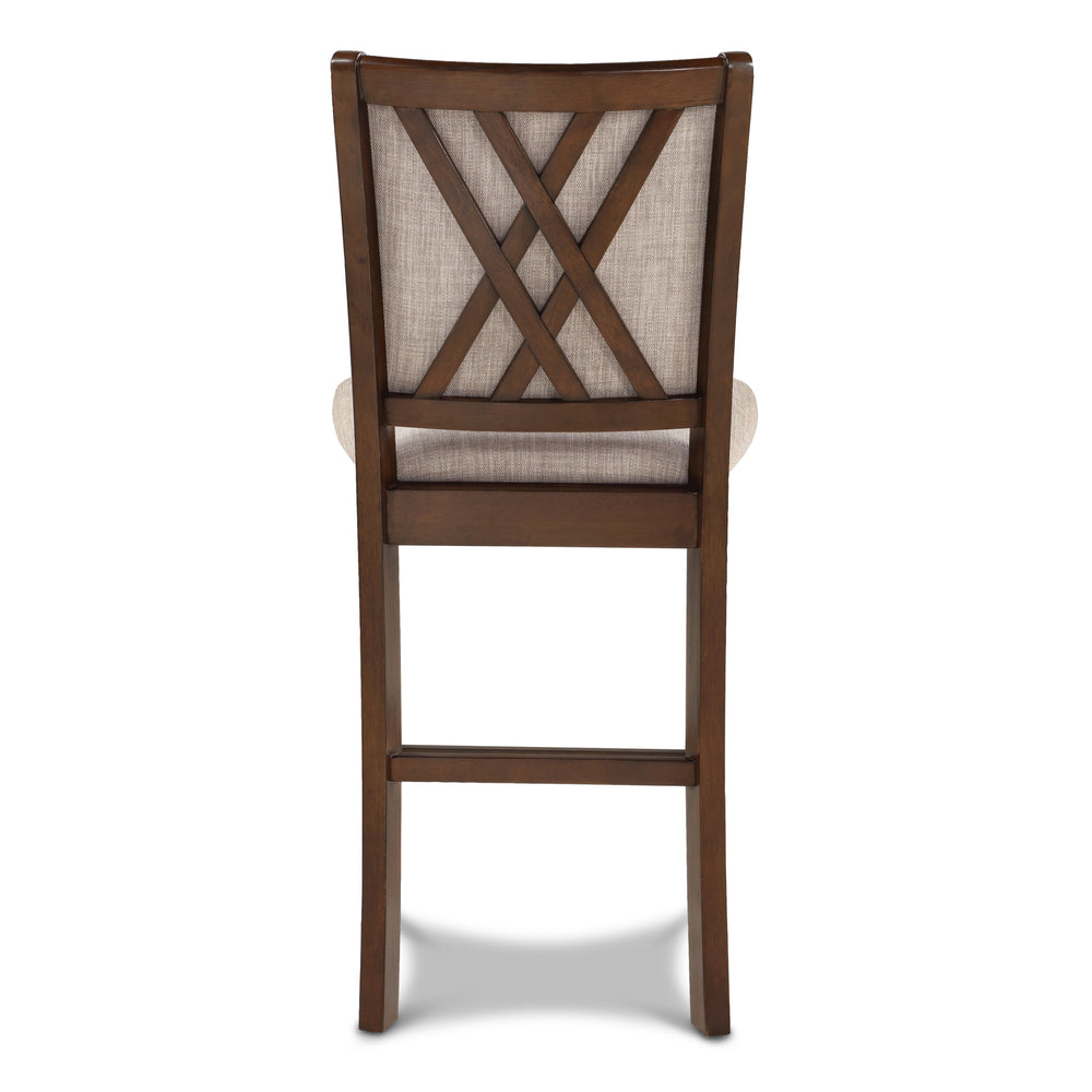 Amy Counter Chair (2/ctn)-Cherry
