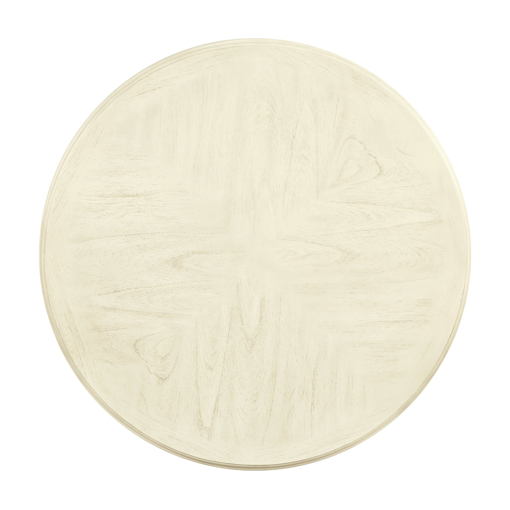 Amy 5 Pc 42" Round Counter Table Set-Bisque