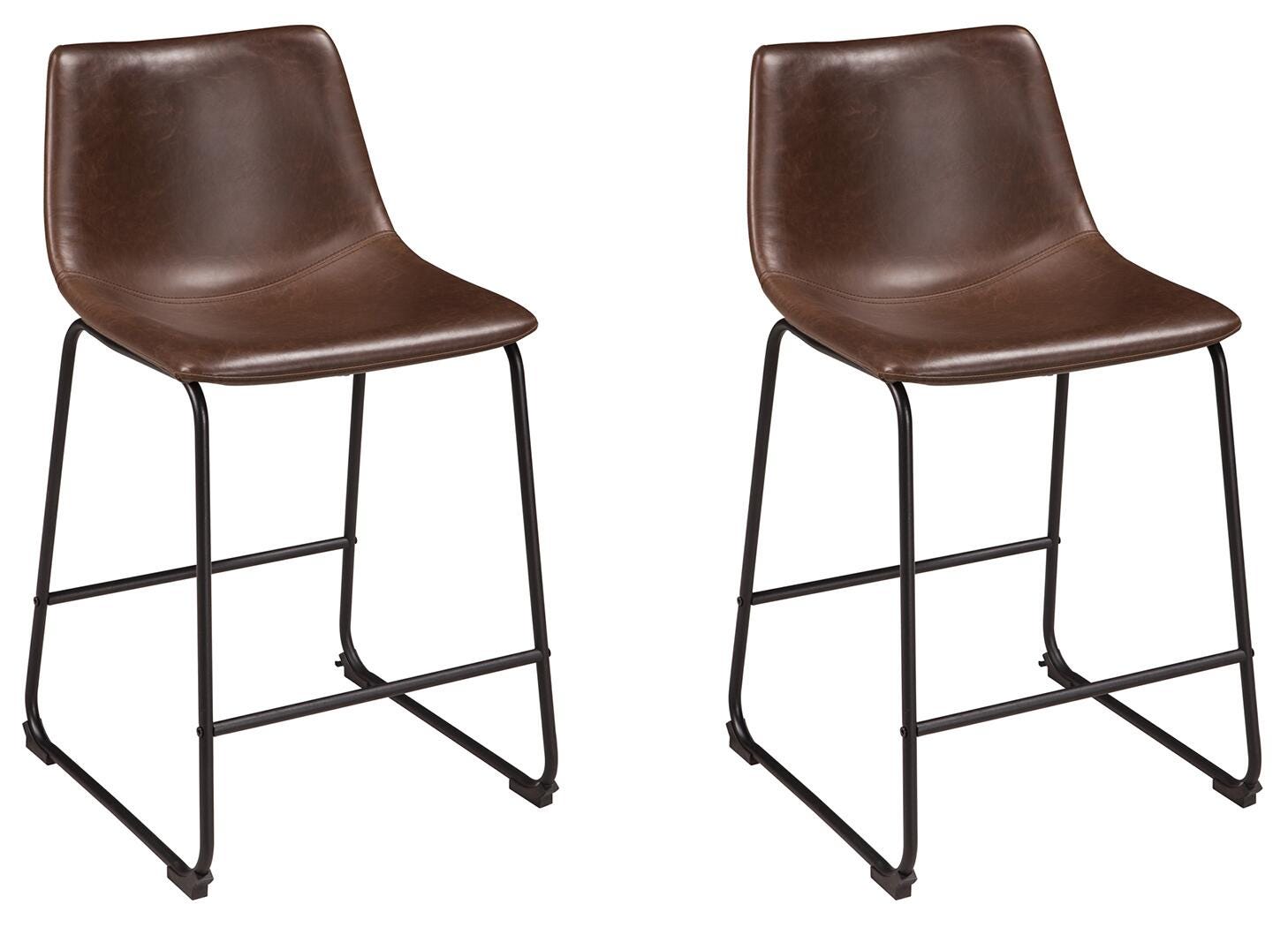 Centiar Counter Height Bar Stool - Dark Brown (1)