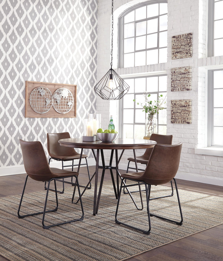 Centiar Dining Chair - Dark Brown (3)