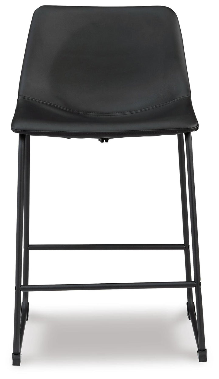 Centiar Counter Height Bar Stool - Black (6)