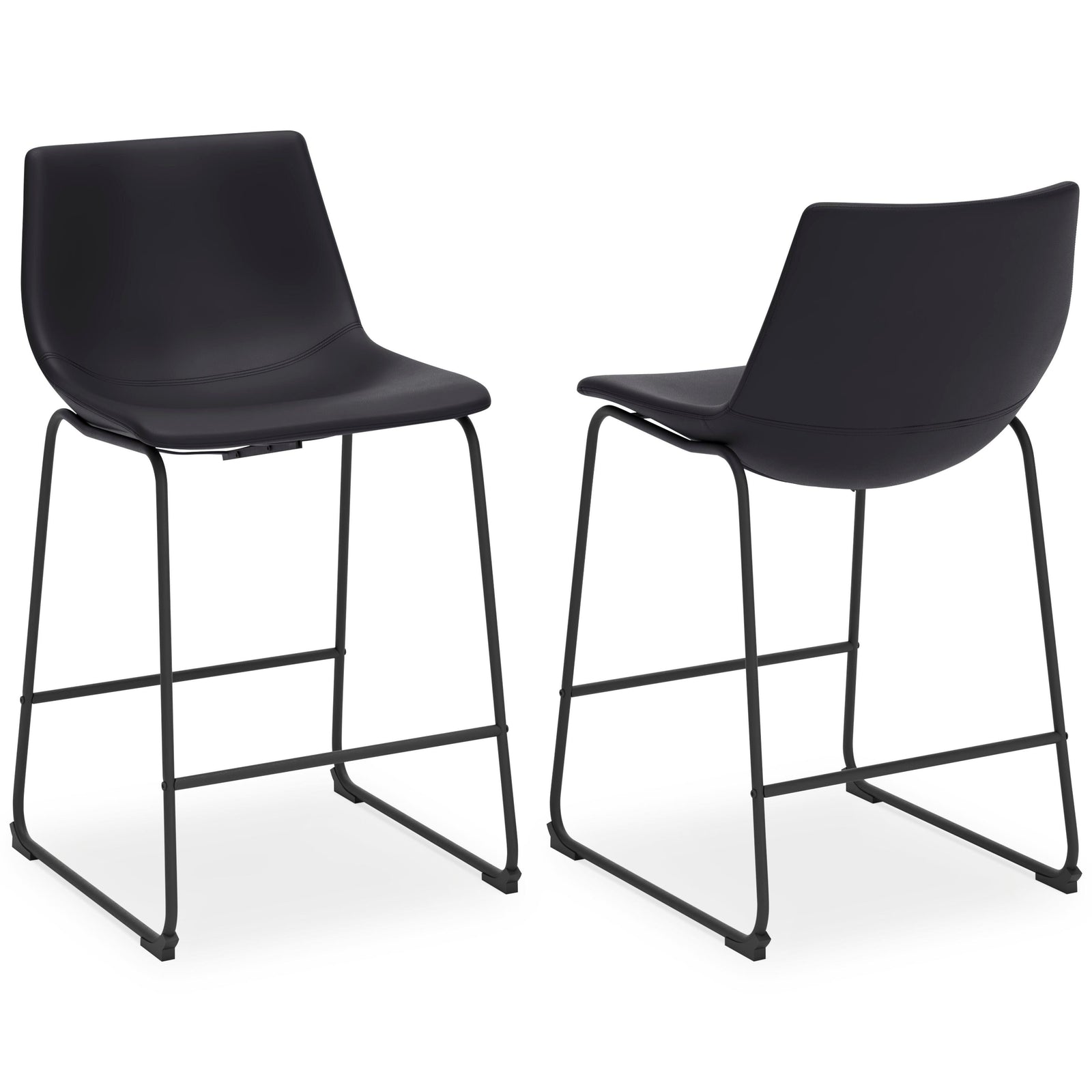 Centiar Counter Height Bar Stool - Black (1)