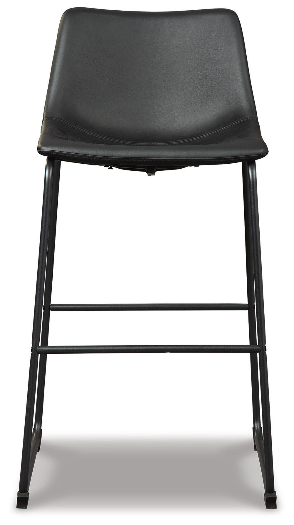 Centiar Pub Height Bar Stool - Black (4)