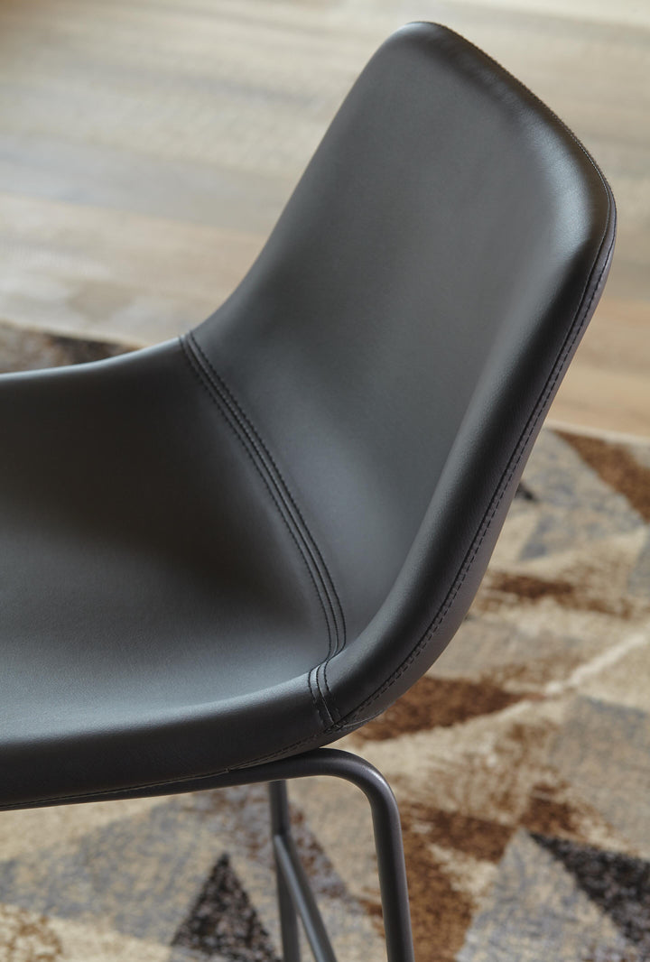 Centiar Pub Height Bar Stool - Black (5)