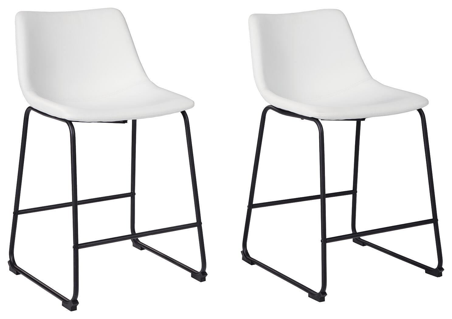 Centiar Counter Height Bar Stool - White (1)