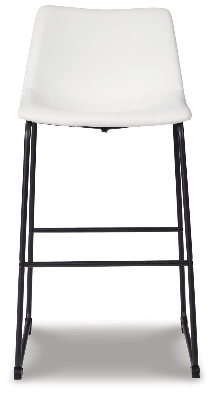 Centiar Pub Height Bar Stool - White (4)