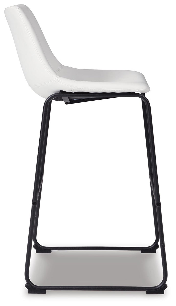 Centiar Pub Height Bar Stool - White (5)