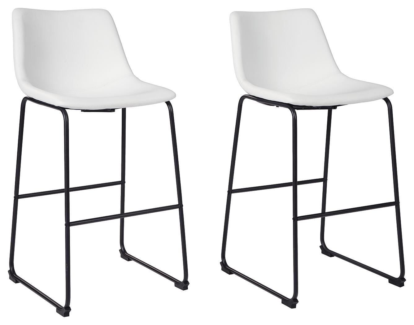 Centiar Pub Height Bar Stool - White (1)