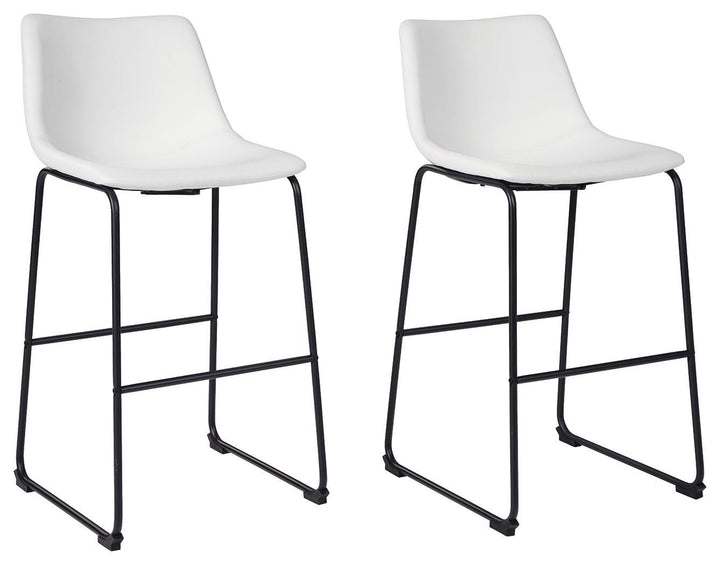 Centiar Pub Height Bar Stool - White (1)