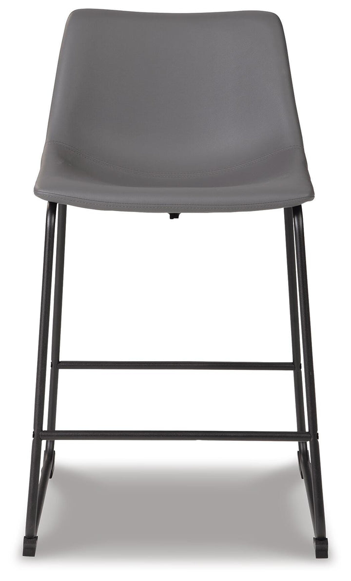 Centiar Counter Height Bar Stool - Gray (4)