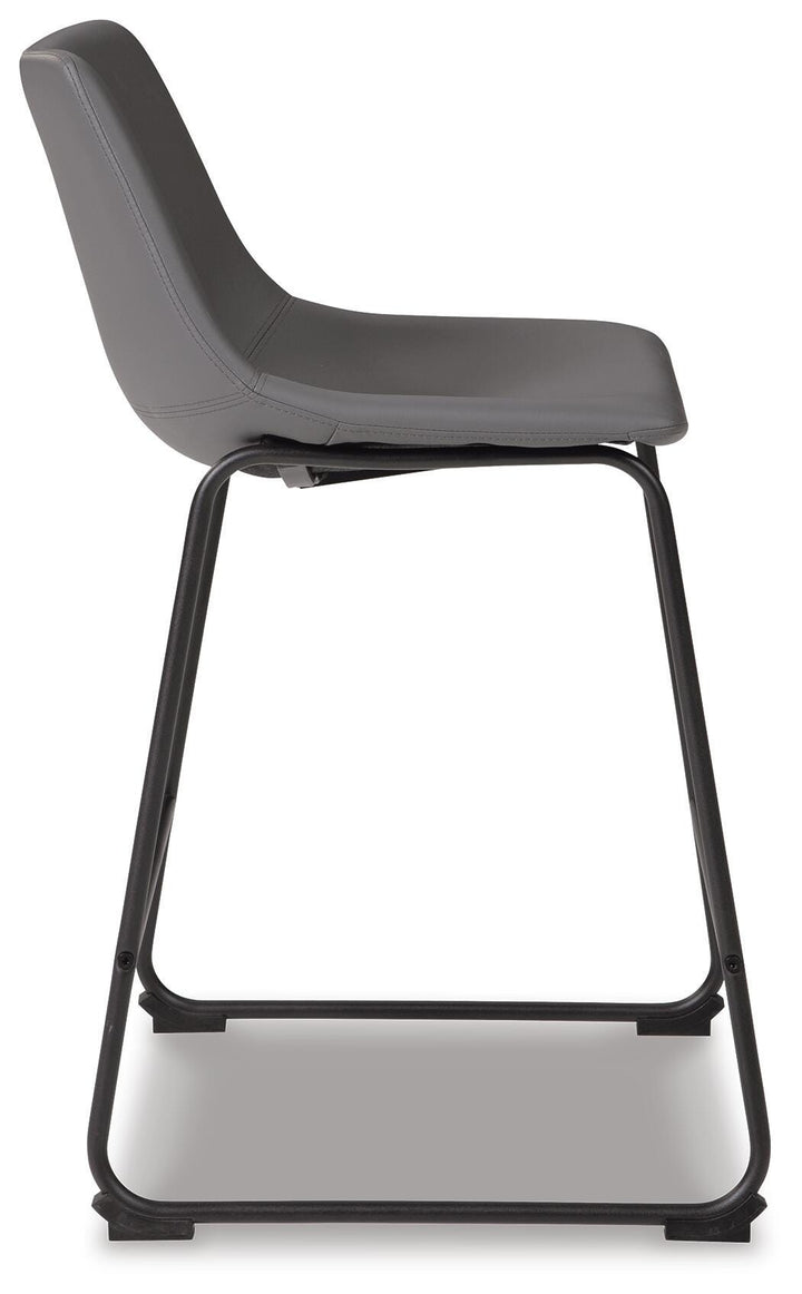 Centiar Counter Height Bar Stool - Gray (5)