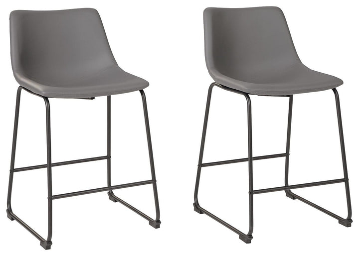 Centiar Counter Height Bar Stool - Gray (1)