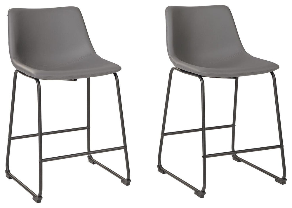 Centiar Counter Height Bar Stool - Gray (1)