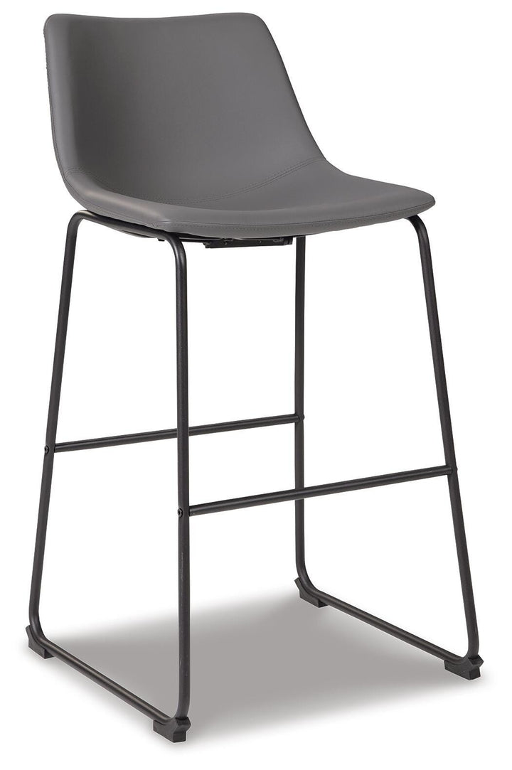 Centiar Pub Height Bar Stool - Gray (3)