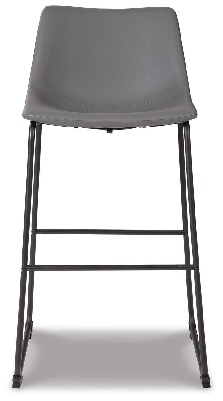 Centiar Pub Height Bar Stool - Gray (4)
