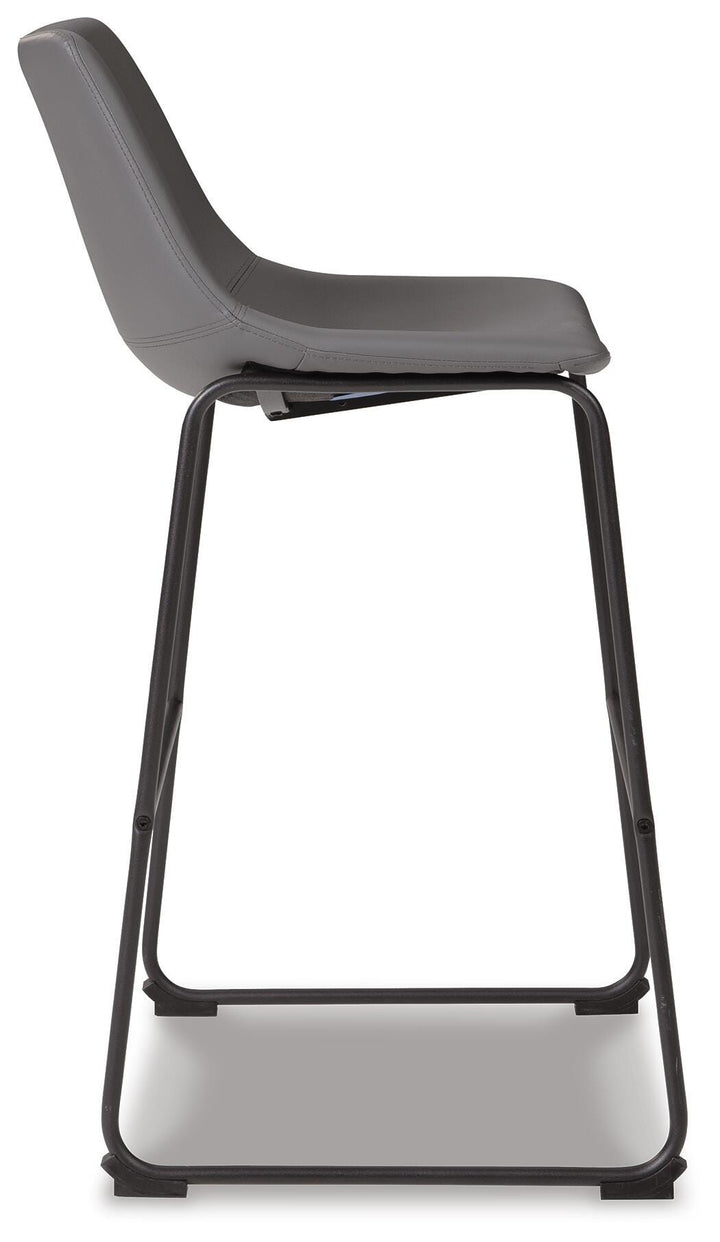 Centiar Pub Height Bar Stool - Gray (5)