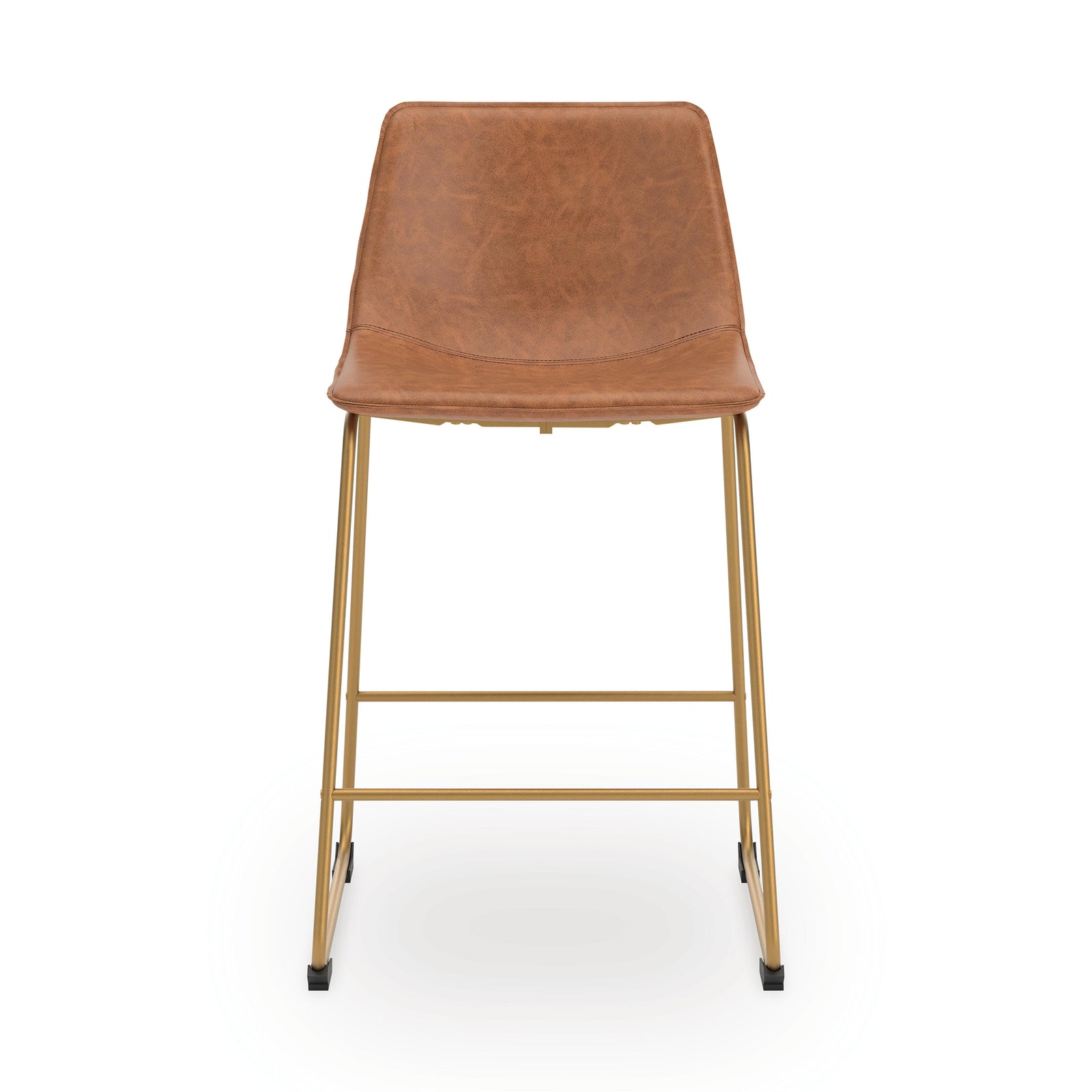 Ciabori Counter Height Barstool - Light Brown (2)