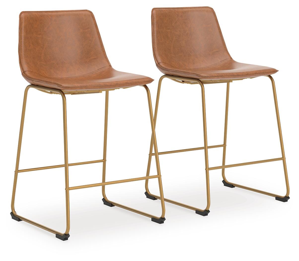 Ciabori Counter Height Barstool - Light Brown (1)