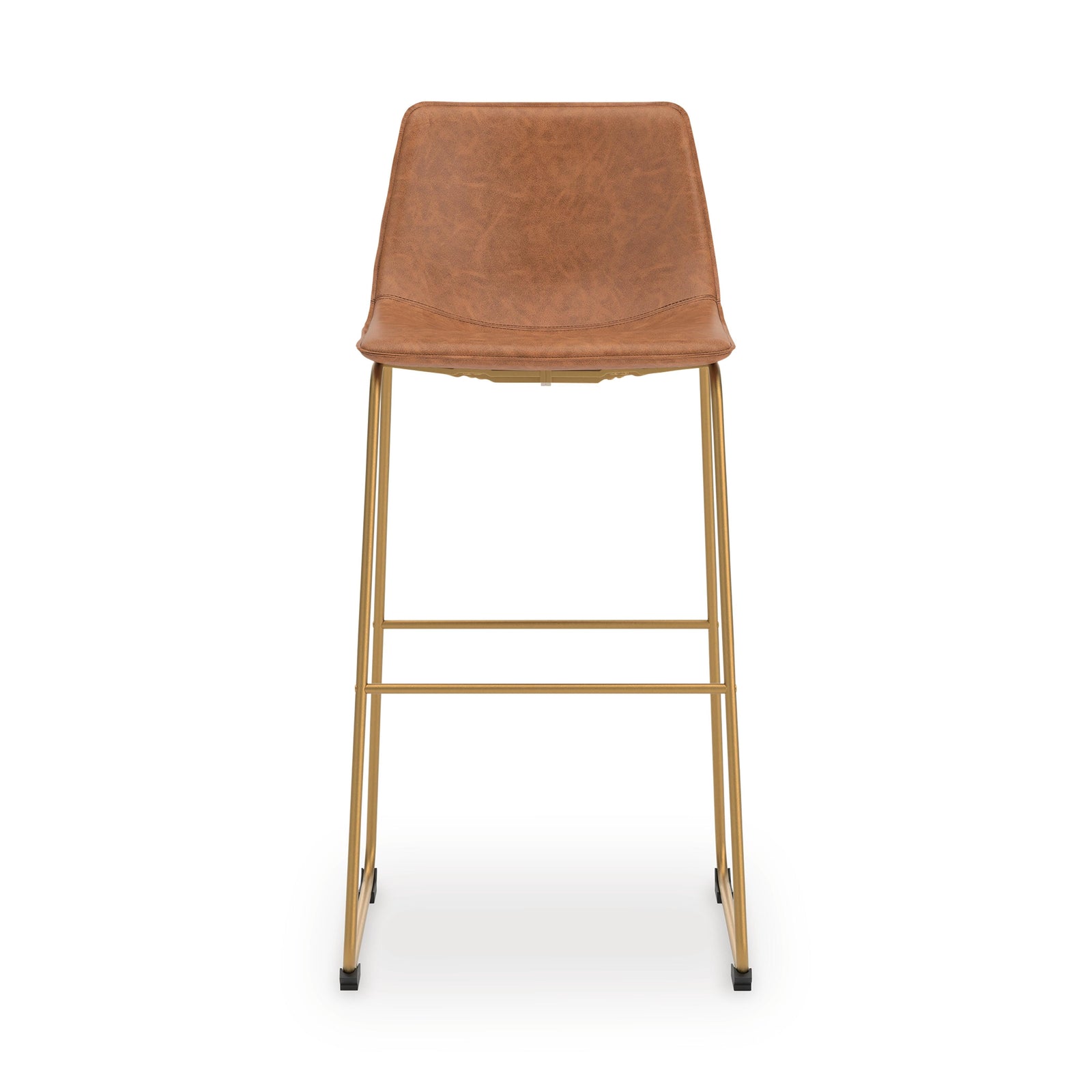 Ciabori Bar Height Bar Stool - Light Brown (2)