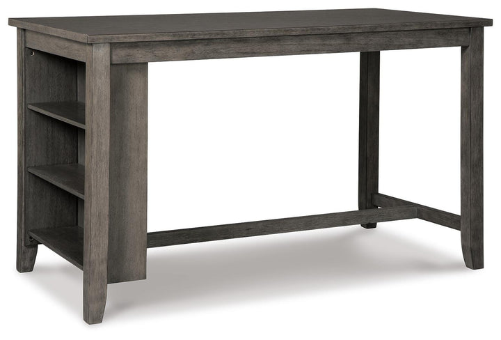 Caitbrook Counter Height Dining Table and 2 Barstools - Gray (3)