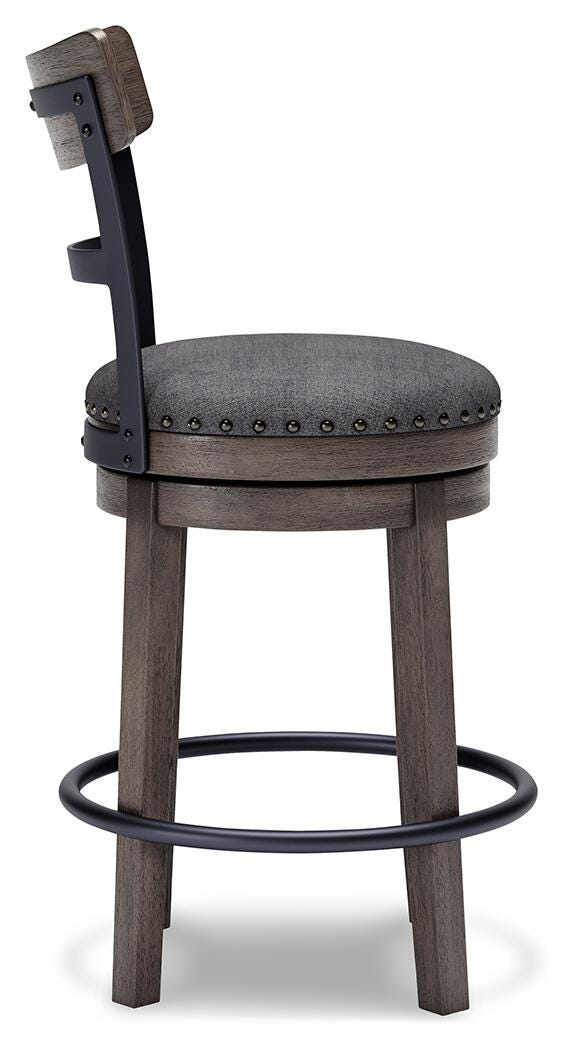 Caitbrook Counter Height Bar Stool - Gray (7)