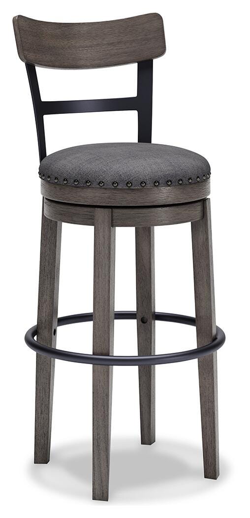 Caitbrook Bar Height Bar Stool - Gray (1)