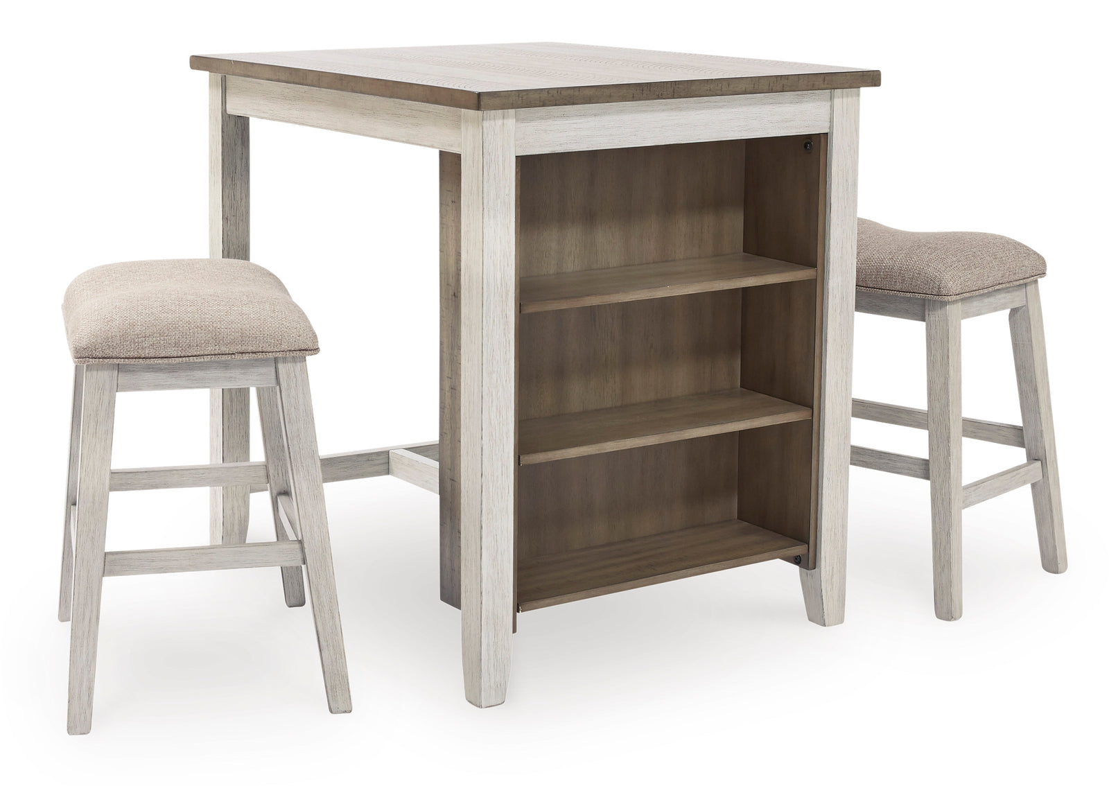 Skempton Counter Height Dining Table and Bar Stools 