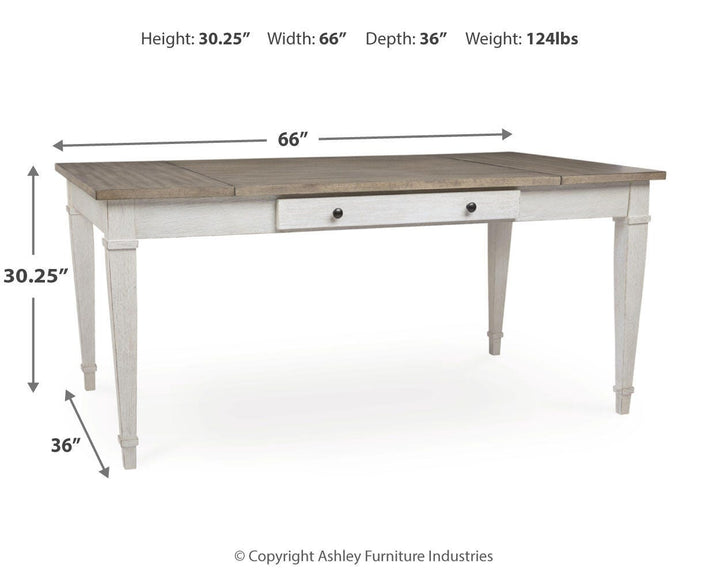 Skempton Dining Table - White (4)