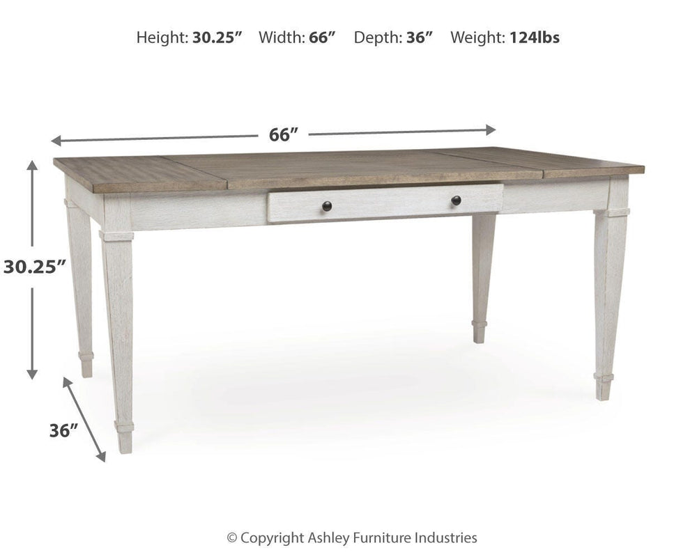 Skempton Dining Table - White (4)