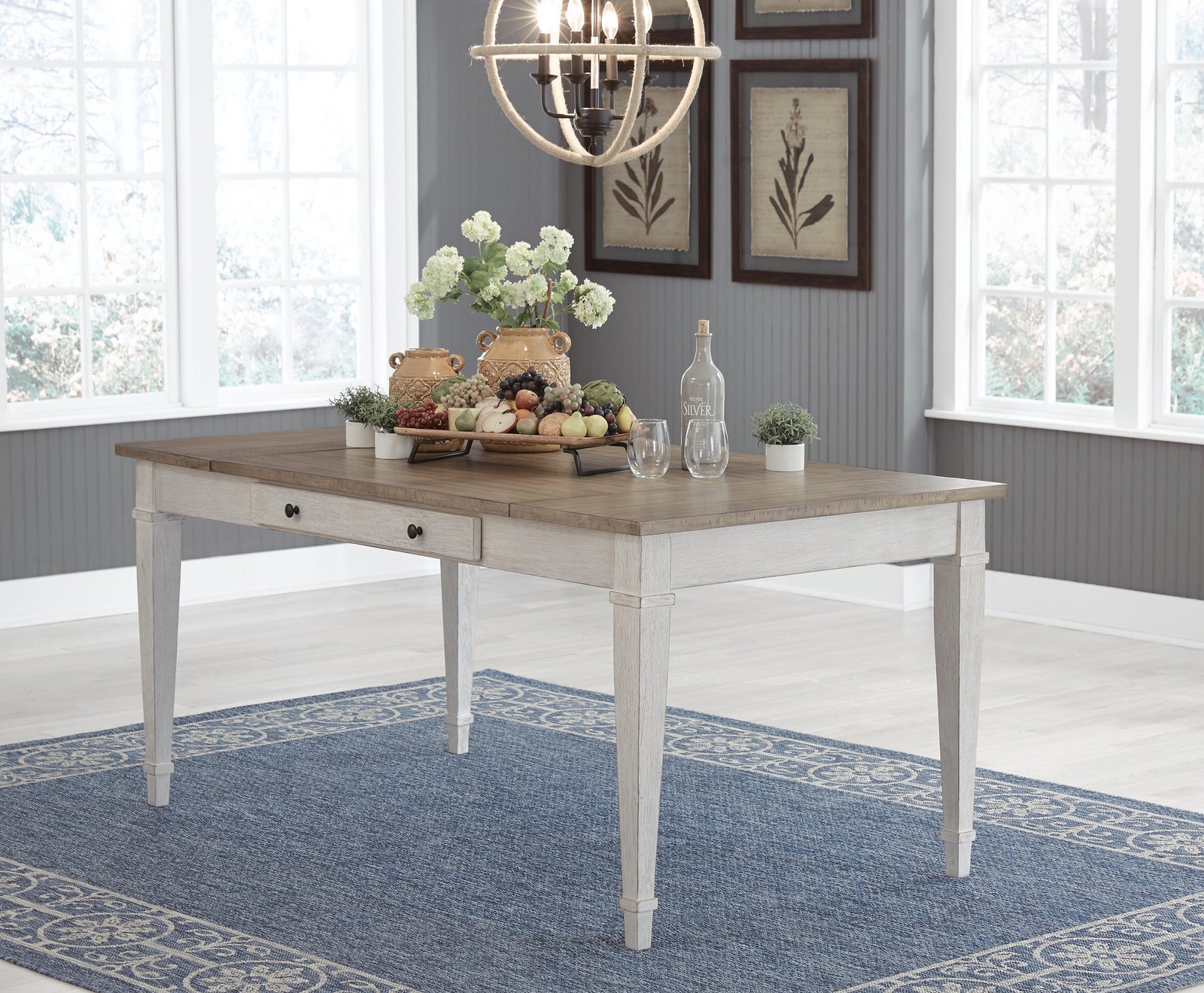 Skempton Dining Table - White (2)