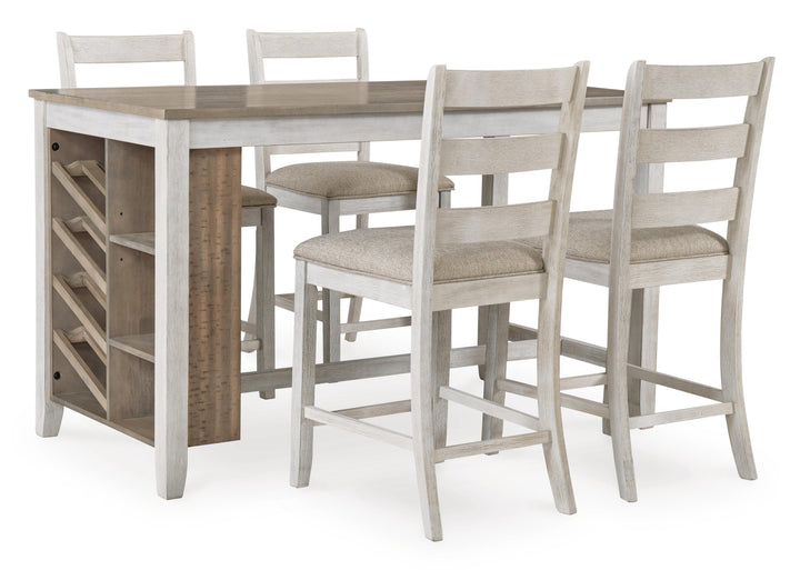 Skempton Counter Height Dining Table - White (3)