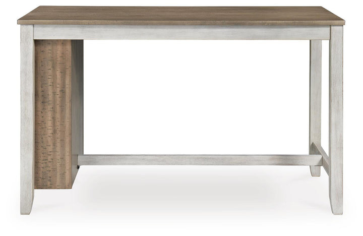 Skempton Counter Height Dining Table and 6 Barstools - Two-tone (3)