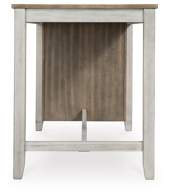 Skempton Counter Height Dining Table and 6 Barstools - Two-tone (6)