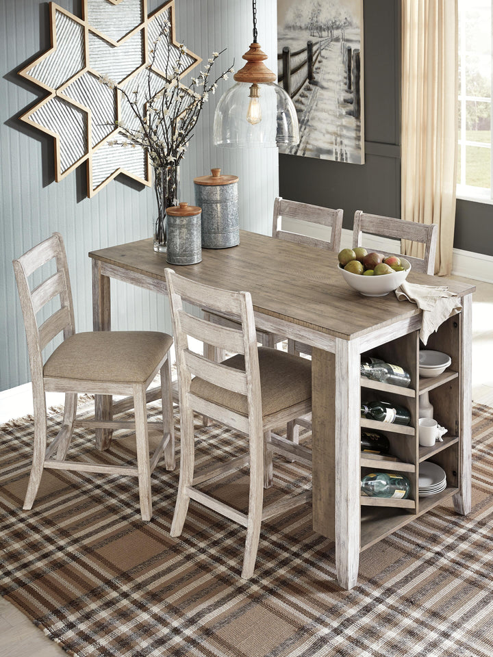 Skempton Counter Height Dining Table - White (10)