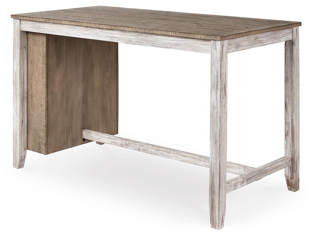 Skempton Counter Height Dining Table and 6 Barstools - Two-tone (4)