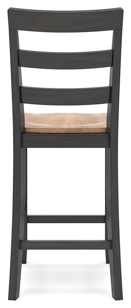 Gesthaven Counter Height Barstool (Set of 2) - Natural/Brown (5)