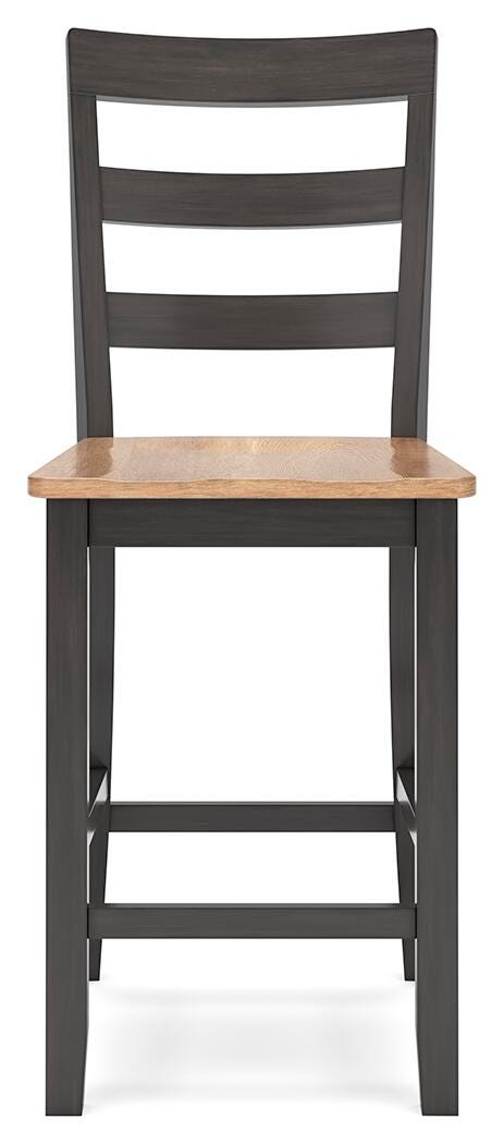 Gesthaven Counter Height Barstool (Set of 2) - Natural/Brown (3)