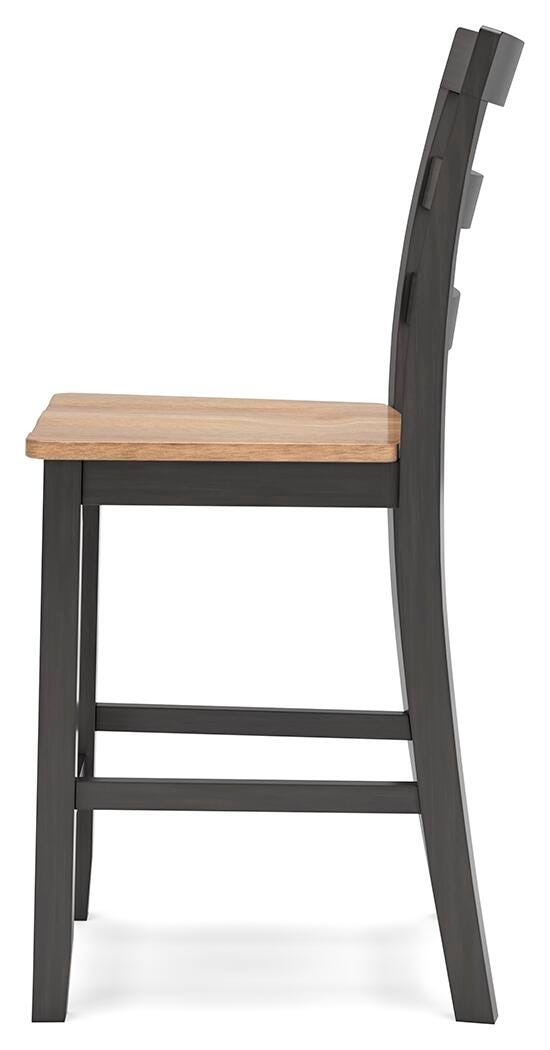 Gesthaven Counter Height Barstool (Set of 2) - Natural/Brown (4)