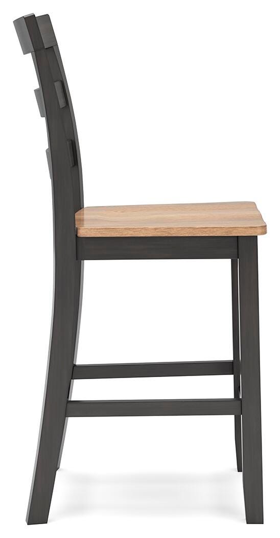 Gesthaven Counter Height Barstool (Set of 2) - Natural/Brown (6)